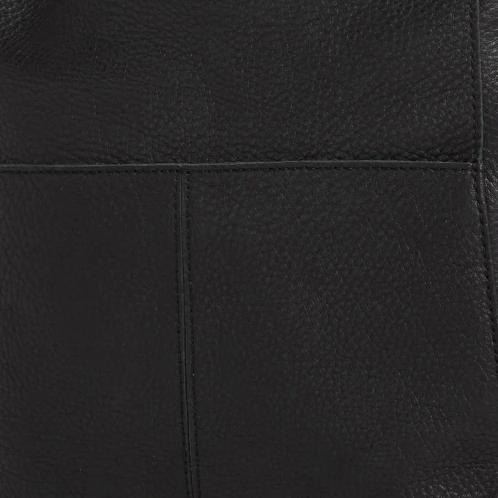 NWT Hammitt large Bryant Black with Gunmetal rivets Shoulder Bag - Picture 10 of 16